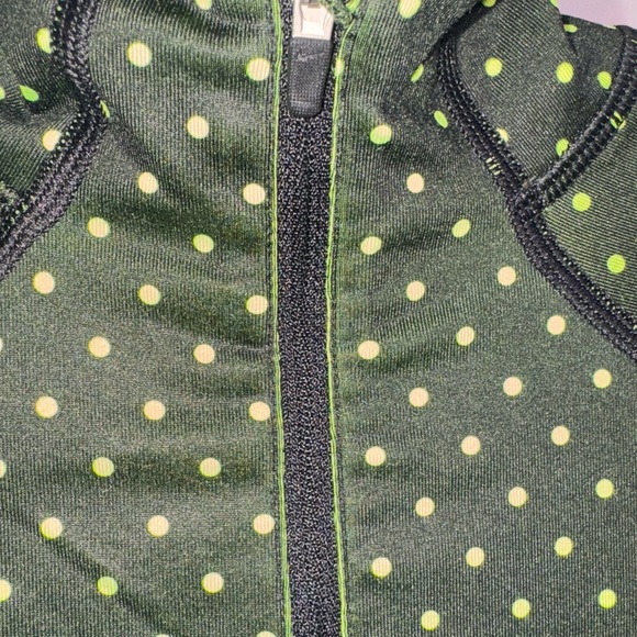 Nike Pro Green compression 1/2 zipper sweater - Picture 4 of 5